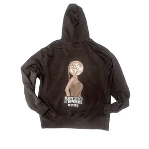 BPerfect‎ Beauty Defined By Difference Graphic Hoodie Black Size M Streetwear